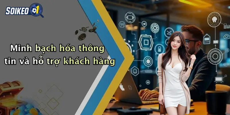 Chính Sách Bảo Mật 3 Minh bạch hóa thông tin và hỗ trợ khách hàng