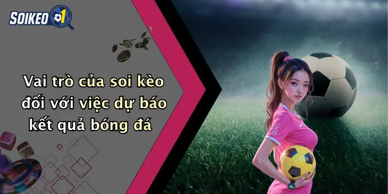 Vai trò của soi kèo đối với việc dự báo kết quả bóng đá