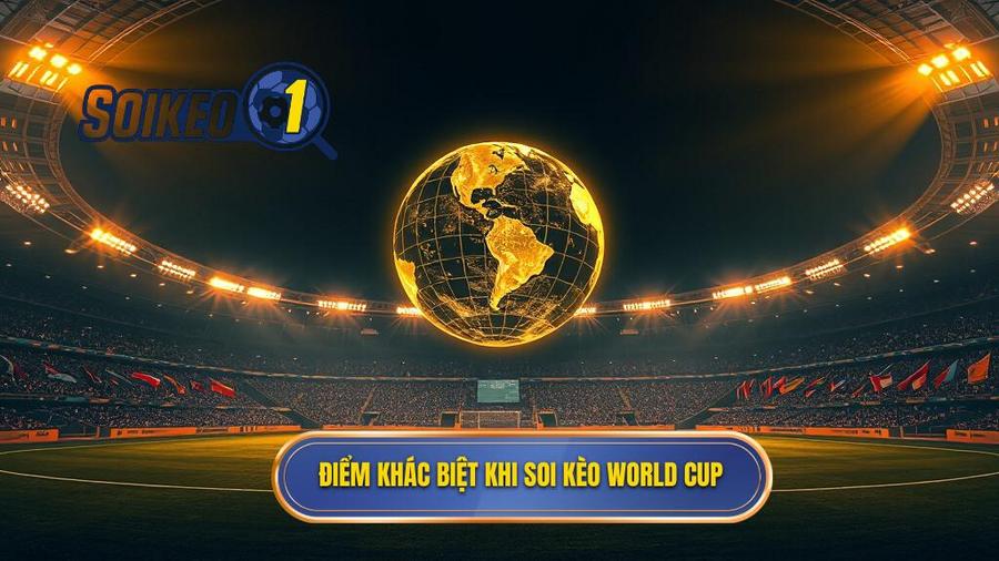 1. Điểm khác biệt khi soi kèo World Cup