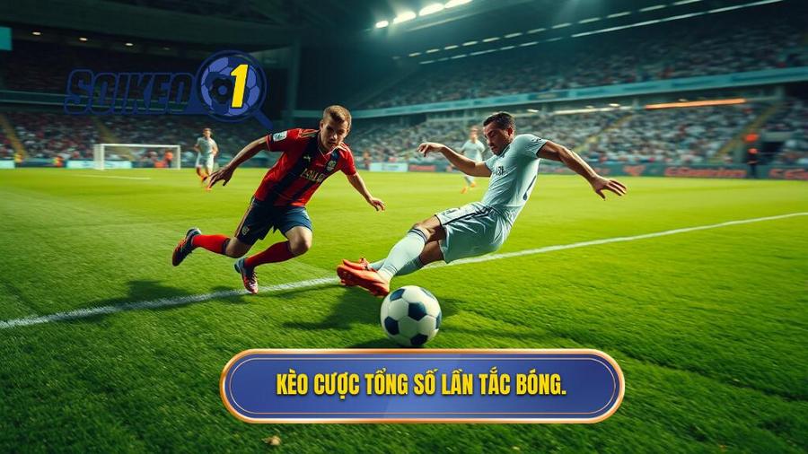 Khái niệm kèo cược tổng số lần tắc bóng thành công là gì?