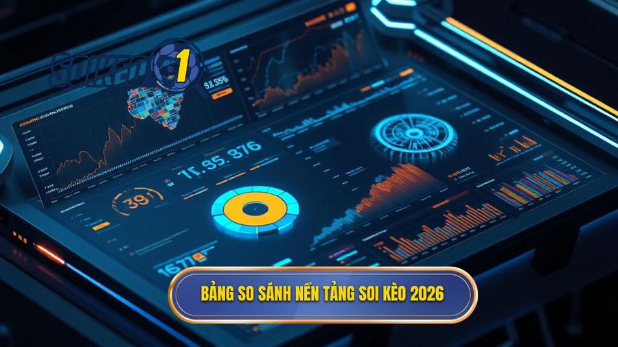 Bảng so sánh các nền tảng soi kèo hàng đầu 2026