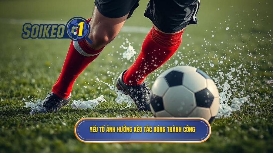 Các yếu tố ảnh hưởng đến kèo cược tổng số lần tắc bóng thành công