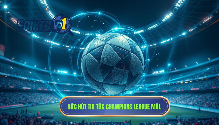 Sức hút tin tức Champions League mới